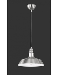 [S-TRIOR30421007] Sospensione Pagoda Will 1xE27 Nichel Ø36 cm Trio Lighting