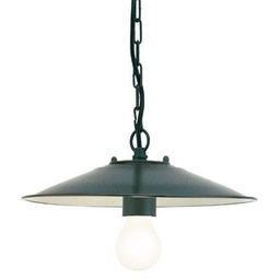 [S-SOV212/16] Sospensione Piccola E27 in Grafite con Design Antico