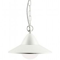 [S-SOV97783/02] Sospensione in alluminio e metallo, diffusore opalino, 20W, 2050 lumen, classe F, 3000°K - 4000°K - 6500°K bianco