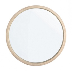 [S-B0242045] Specchio C-C Tiziano 2576 To D52 in legno di paulonia e mdf