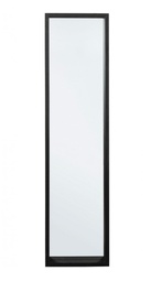 [S-B0242762] Specchio C-C Tiziano Rett Nero 32X122