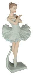 [S-V9153900000] Statua Ballerina - 8,5 x 8 x 22 cm - Eleganza e Grazia