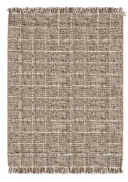 [S-B0601554] Tappeto Senuri Marrone 160x230 - 70% lana, 30% poliestere