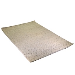 [S-V9126330000] Tappeto intrecciato panna 160x230 cm