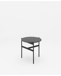 [S-OM/332/GR] Tavolino elegante in ceramica e metallo, 40 x 40 x 45