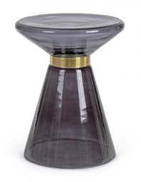 [S-B0746885] Tavolino Azmin Vt Grigio Fume' D36 -
