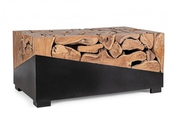 [S-B0680571] Tavolino Grenada Ret 100x60 - Un tocco di naturalezza e stile per il tuo spazio