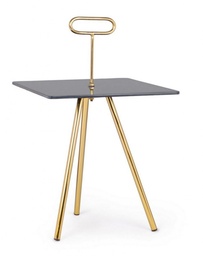 [S-B0746701] Tavolino Inesh Rock 40x40 cm