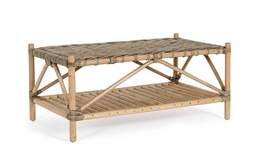 [S-B0671696] Tavolino Tarifa 96x56 in Rattan Intrecciato