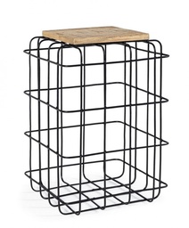 [S-B0746807] Tavolino Trellis Alto 35x35 - Elegante e Funzionale