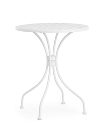 [S-B0802969] Tavolo Lizette Bianco D60