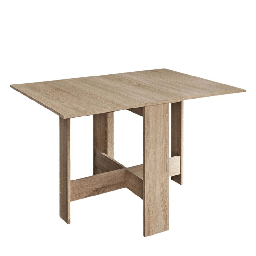 [97596] Tavolo pieghevole salvaspazio Artemio colore rovere
