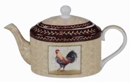 [S-V9120540000] Teiera Gallo CR-0145 cm21/30x12h16 con Scatola Regalo