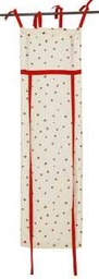 [S-V9156980000] Tenda Finestra Cuoricini Rossi Ri-0555 45x160 cm