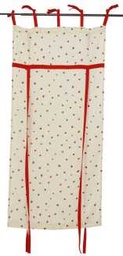 [S-V9156990000] Tenda Finestra Cuoricini Rossi Ri-0556 75x160 cm