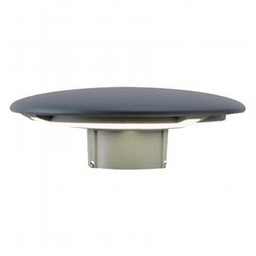 [S-SOV99504/16] Testapalo in alluminio pressofuso con diffusore in termoplastico opalino - 18W - 2156 lumen - Luce naturale - IP65 grafite