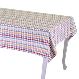 [S-V7919690000] Tovaglia bordeaux rettangolare cm140x180