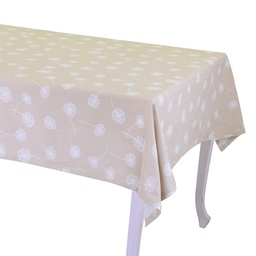 [S-V7914940000] Tovaglia in tessuto beige rettangolare 140x180 cm