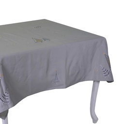 [S-V6328370000] Tovaglia in tessuto stile 12 beige 140x320 cm