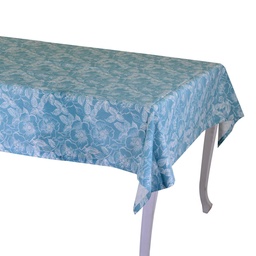 [S-V7911970000] Tovaglia in tessuto wild rose blu petrolio 140x240 cm