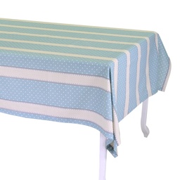 [S-V7902550000] Tovaglia romantica verde Venetian cm140x180