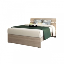 [S-A10593] Letto una piazza e mezza  per camera colore Olmo cm 200x131xH 98