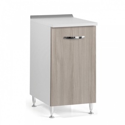 [S-A10432] Mobile base con anta per cucina colore olmo Cm 40x50xH 85 1 anta