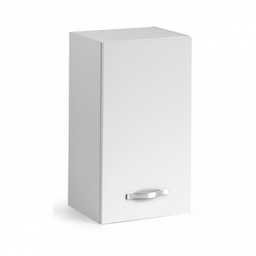 [S-A10418] Pensile per cucina componibile bianco frassinato Cm 30x32xH 72 1 anta