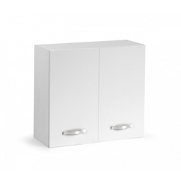[S-ZX-D1EP-CWX4] Pensile componibile per cucina Bianco Frassinato 2 ante Cm 80x32xH 72