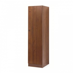[S-A10177] Armadio componibile per camera 1 anta Noce Antico Cm 45x60xH 180