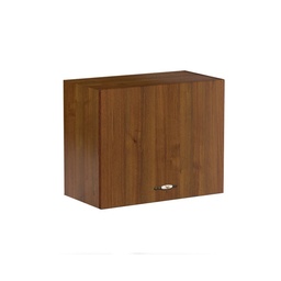 [S-A10456] Pensile sopracappa noce antico con anta da cucina Cm 60x32xh49