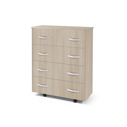 [S-A10523] Mobile giroletto Olmo in legno nobilitato con rete a doghe 85x36xH.100 cm