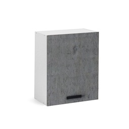 [S-A17623] Pensile per cucina grigio cemento 1 anta Cm 60x32xH 72