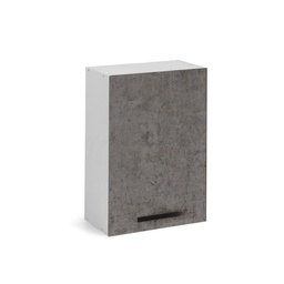 [S-A17617] Pensile per cucina grigio cemento 1 anta  Cm 40x32xH 72