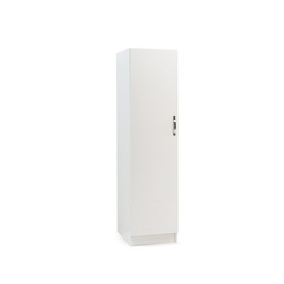 [S-A10101] Armadio componibile per camera 1 ante bianco frassinato Cm 45x60xH 180