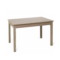 [S-A10491] Tavolo pranzo allungabile colore olmo in legno nobilitato cm 70x110/150