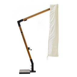 [SA-B0795661] Copri ombrellone a braccio in poliestere ecru 3x3