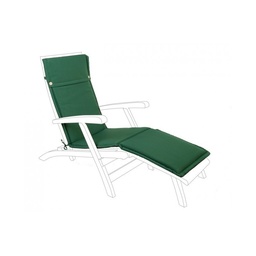 [SA-B0806349] Cuscino lettino sfoderabile verde scuro in poliestere 180gr/m2