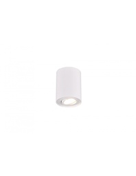 [SA-TRIO612900131] Faretto Spot Orientabile Cookie Cilindro Bianco