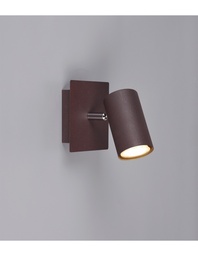 [SA-TRIO802400124] Faretto Spot Orientabile Ruggine GU10