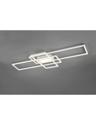 [SA-TRIO620010431] Plafoniera Irvine 3 Rettangoli Led 60w Bianco L105 cm Dimmerabile