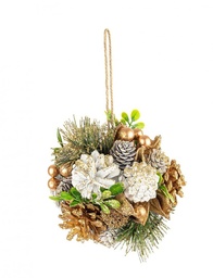 [SAM-B0939075] 6x Decorazione Sferica Martha Bia - Samnite