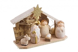[SAM-B0928484] 6x Nativita' Emmaus C-Capanna C-Led - Samnite