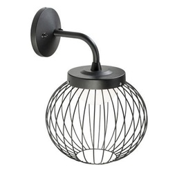 [SAM-SOV99505/06] Applique 20W Led 4000K  linea cage  nero - Samnite