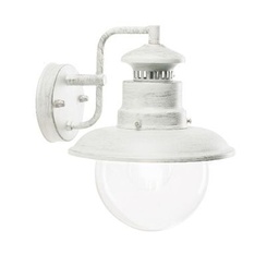 [SAM-SOV590/37] Applique In Basso E27  linea calipso  biancoargento - Samnite