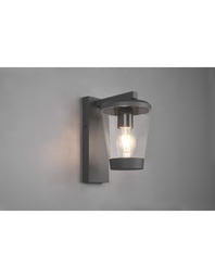 [SAM-TRIO211060142] Applique Lanterna Cavado Alluminio Antracite IP44 Trio Lighting - Samnite