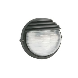 [SAM-SOV789/06] Applique Picc. E27  linea palpebra tonda  nero - Samnite