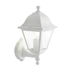 [SAM-SOV201/02] Applique Piccola In Alto E27  linea nano  bianco - Samnite