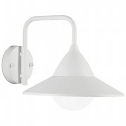 [SAM-SOV97782/02] Applique in Alluminio e Metallo con Diffusore Opalino - 20W - 1430 Lumen - 3000°K/4000°K/6500°K - 48 LED SMD 2835 - IP54 bianco - Samnite