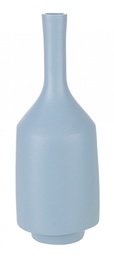 [SAM-B0183089] Bottiglia Decorativ Kothon Azzurra L h.36,5  Cod.0183089 - Samnite
